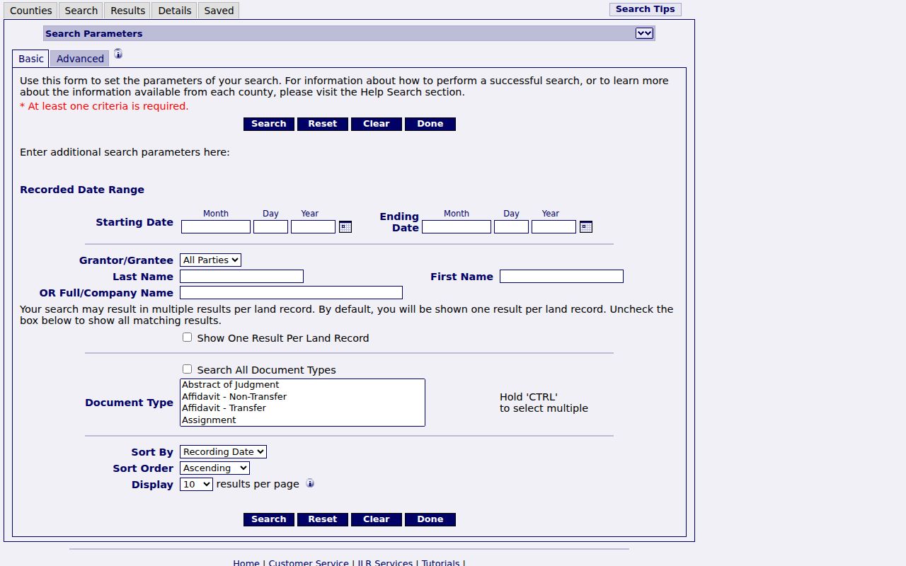 Mason City previous residents search in Iowa Land Records